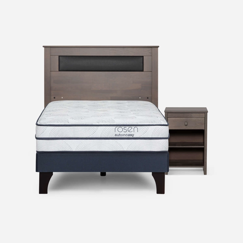 CAMA AUTONOMY SKY 1,5 PLAZAS + MUEBLES FERRARA - 1