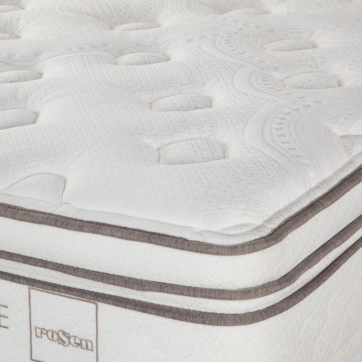 CAMA CLASSIQUE+ 2 PLAZAS + RESPALDO MAURICE GRAFITO - 6