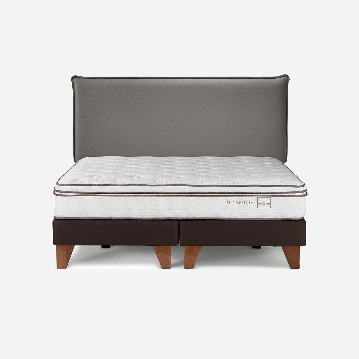CAMA CLASSIQUE+ KING + RESPALDO MAURICE GRAFITO - 1
