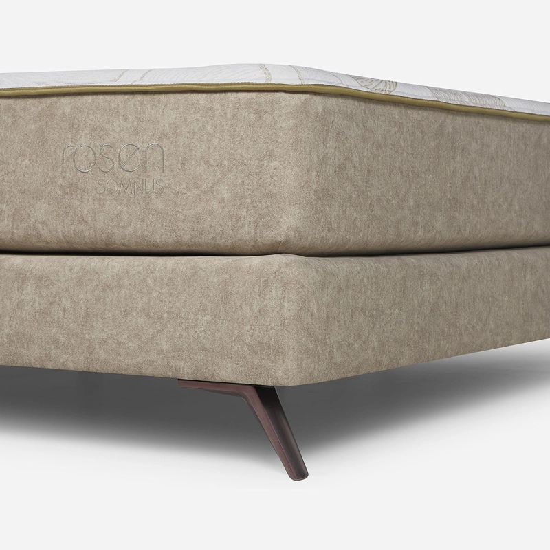 BOX SPRING ROSEN SOMNUS 2 PLAZAS 150 X 200 CM NOUGAT II - 3