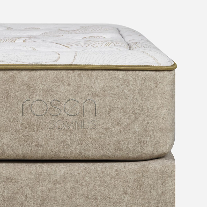 BOX SPRING ROSEN SOMNUS 2 PLAZAS 150 X 200 CM NOUGAT II - 4