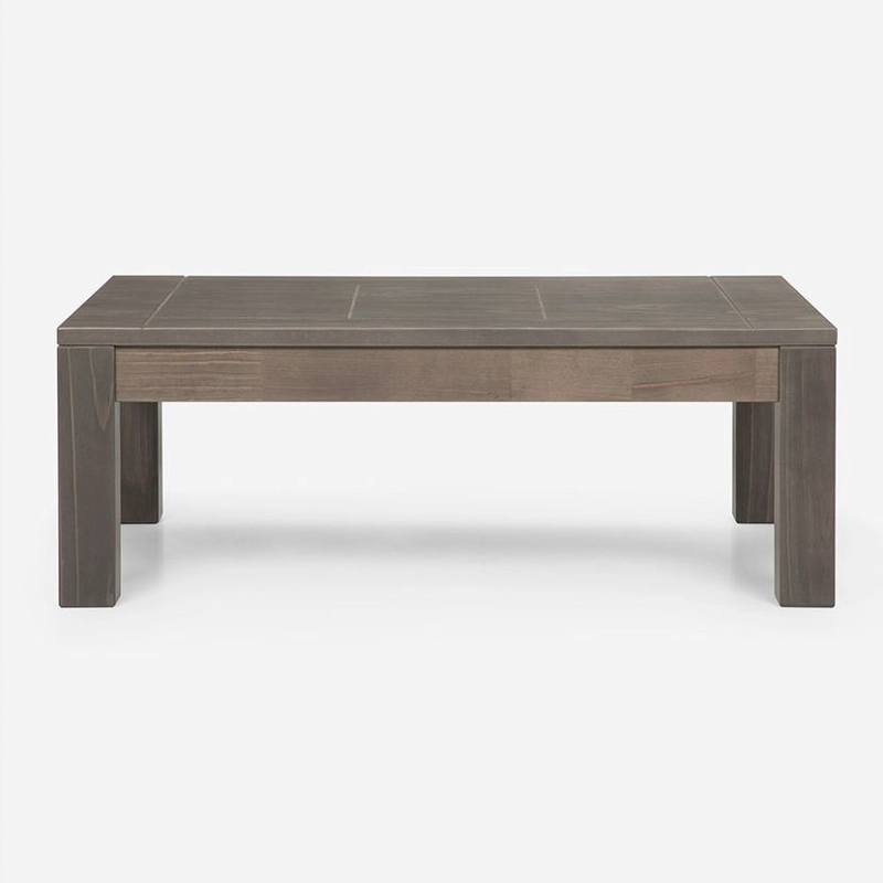 MESA DE CENTRO ROSEN NEW SAPELLY 110 X 70 CM CENIZA - 2