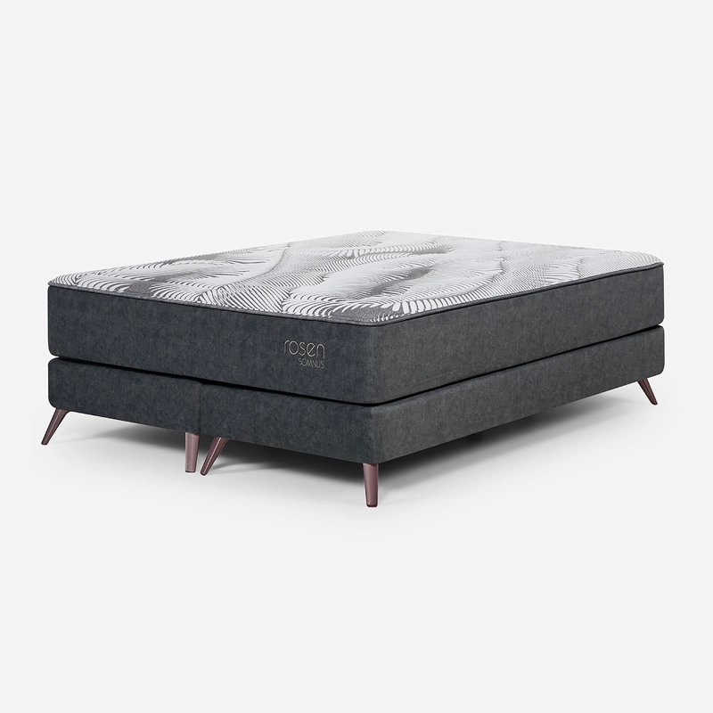 BOX SPRING ROSEN SOMNUS 2 PLAZAS 150 X 200 CM PIERRE II - 1