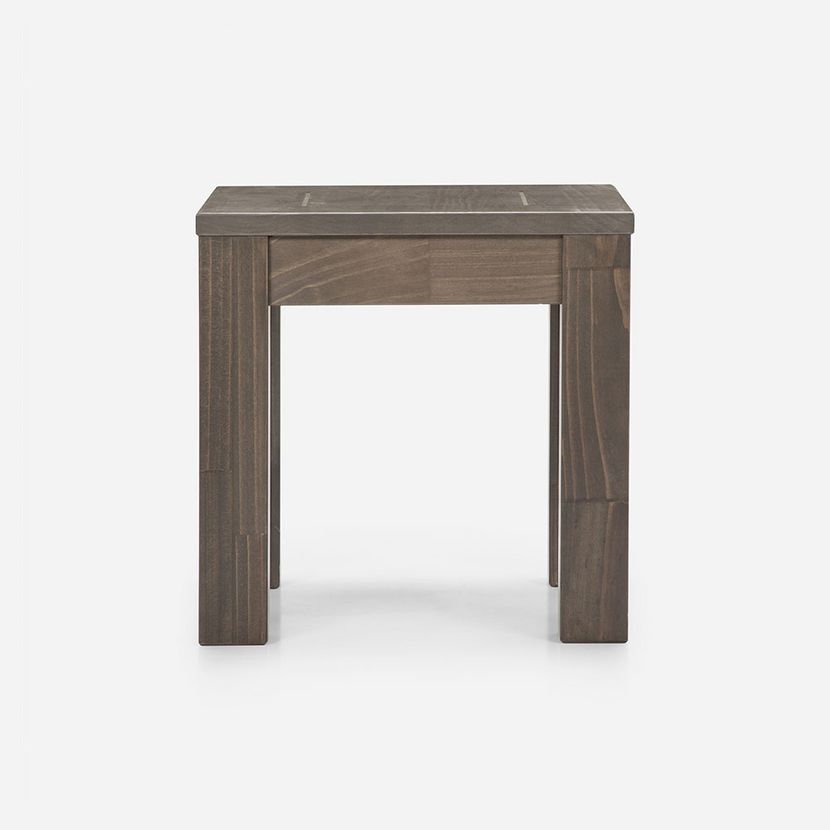 MESA LATERAL ROSEN NEW SAPELLY 50 X 50 CM CENIZA - 2