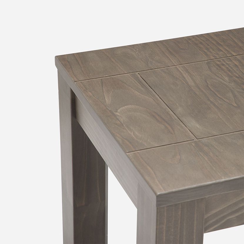 MESA LATERAL ROSEN NEW SAPELLY 50 X 50 CM CENIZA - 4