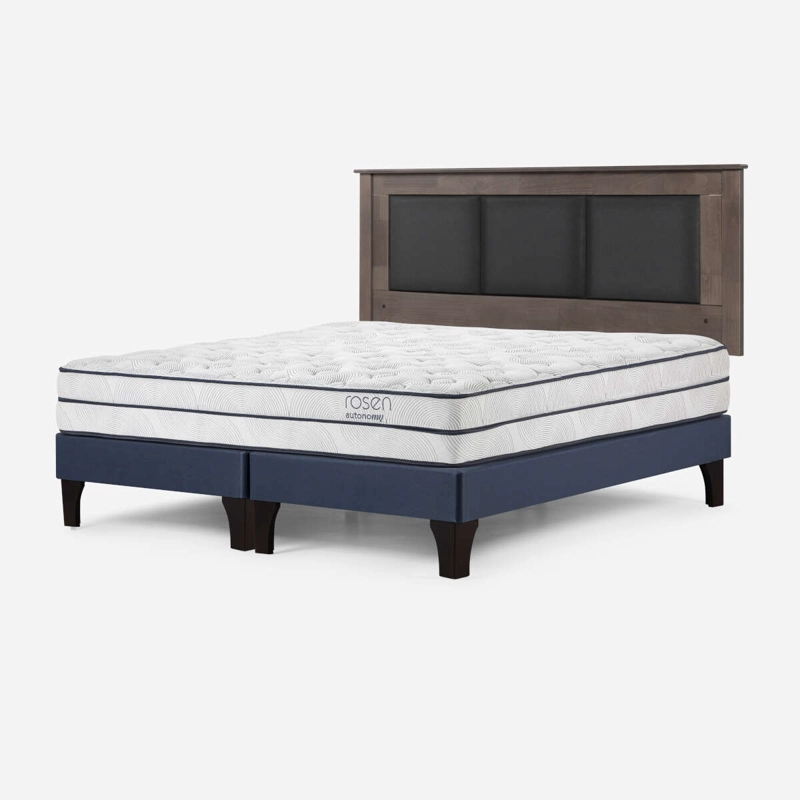CAMA AUTONOMY SKY KING + RESPALDO RACHEL GRIS - 3