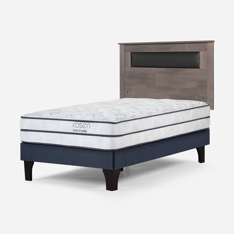 CAMA EUROPEA AUTONOMY SKY 1.5 PLAZAS + RESPALDO FERRARA - 1