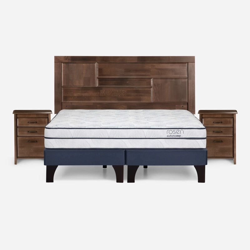 CAMA AUTONOMY SKY 2 PLAZAS + SET DE MUEBLES DOLCE - 1