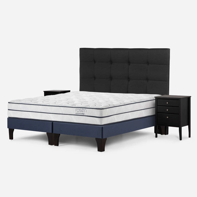 CAMA AUTONOMY SKY 2 PLAZAS + SET DE MUEBLES ISSEY - 2