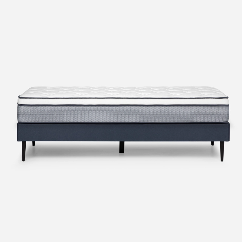 CAMA EUROPEA INDIE 1,5 PLAZAS PATA METALICA 105 X 200 CM - 2