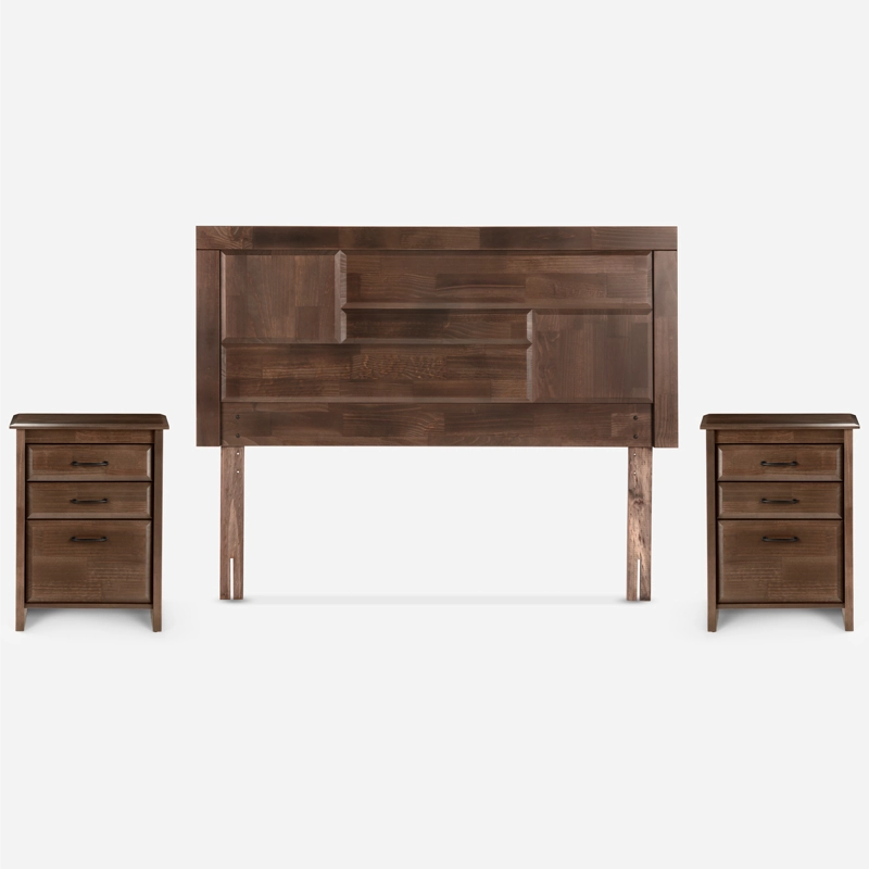 CAMA EUROPEA ROSEN AUTONOMY SKY 2 PLAZAS + MUEBLES DOLCE - 2