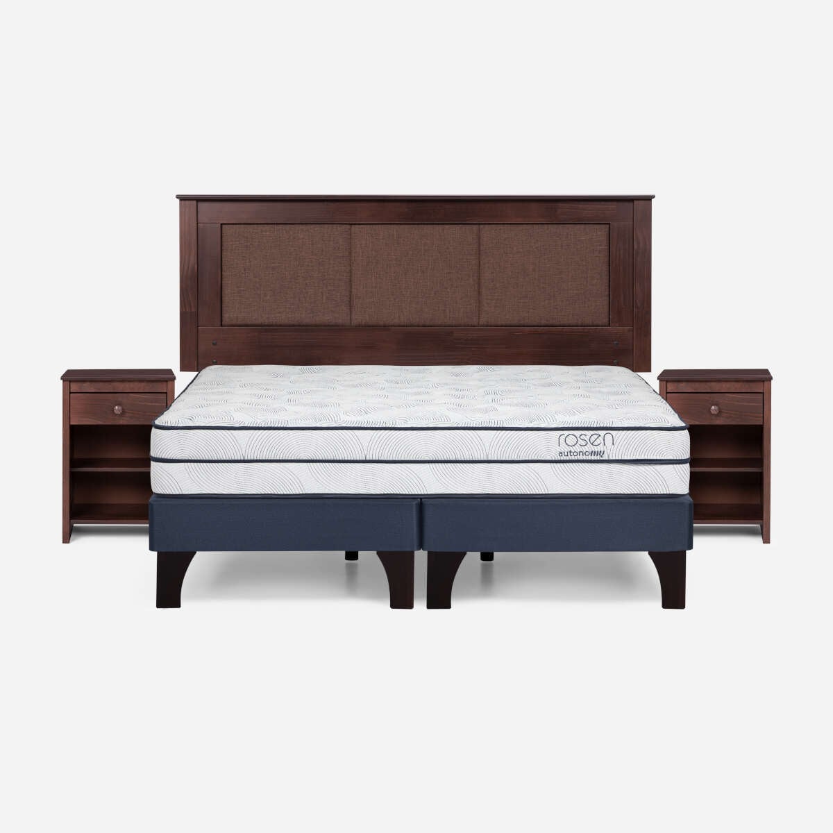 CAMA AUTONOMY SKY 2 PLAZAS + SET DE MUEBLES RACHEL - 1