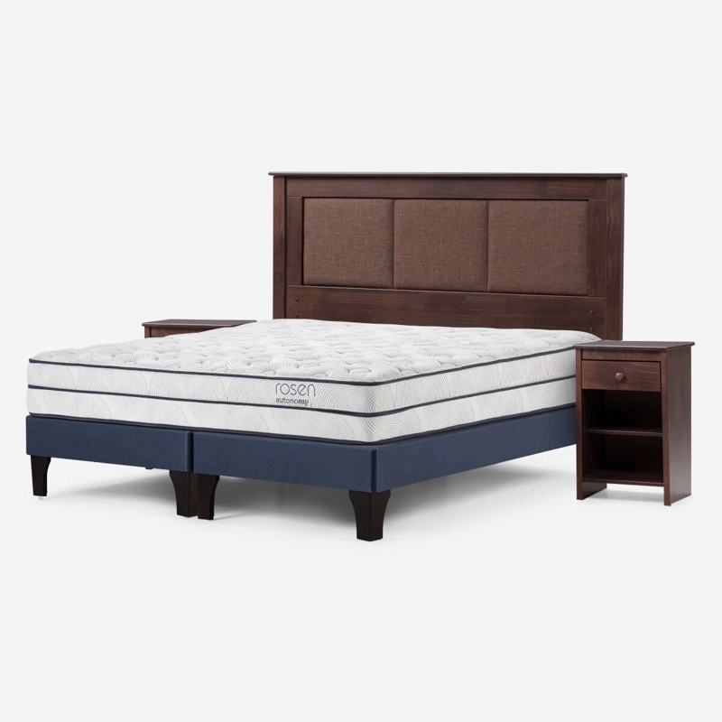 CAMA AUTONOMY SKY 2 PLAZAS + SET DE MUEBLES RACHEL - 2