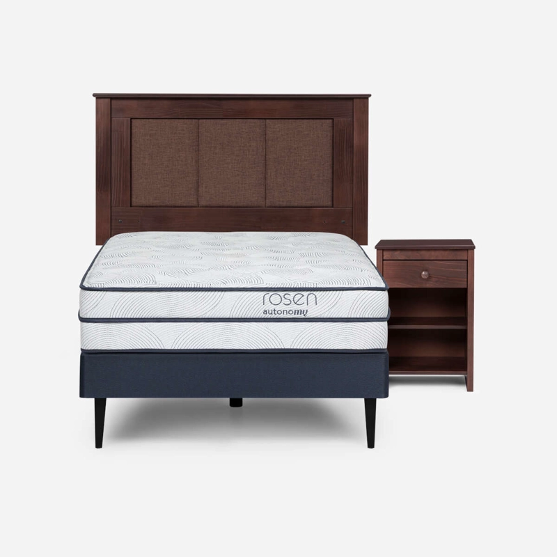CAMA AUTONOMY SKY 1.5 PLAZAS + SET DE MUEBLES RACHEL - 1