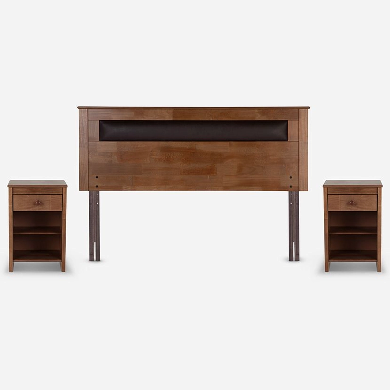 BOXET ERGO T NEW 2 PLAZAS 150X200 CM + MUEBLES FERRARA - 2