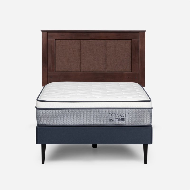 CAMA EUROPEA ROSEN INDIE 1 PLAZA + RESPALDO RACHEL - 1