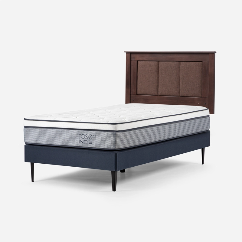 CAMA EUROPEA ROSEN INDIE 1 PLAZA + RESPALDO RACHEL - 7