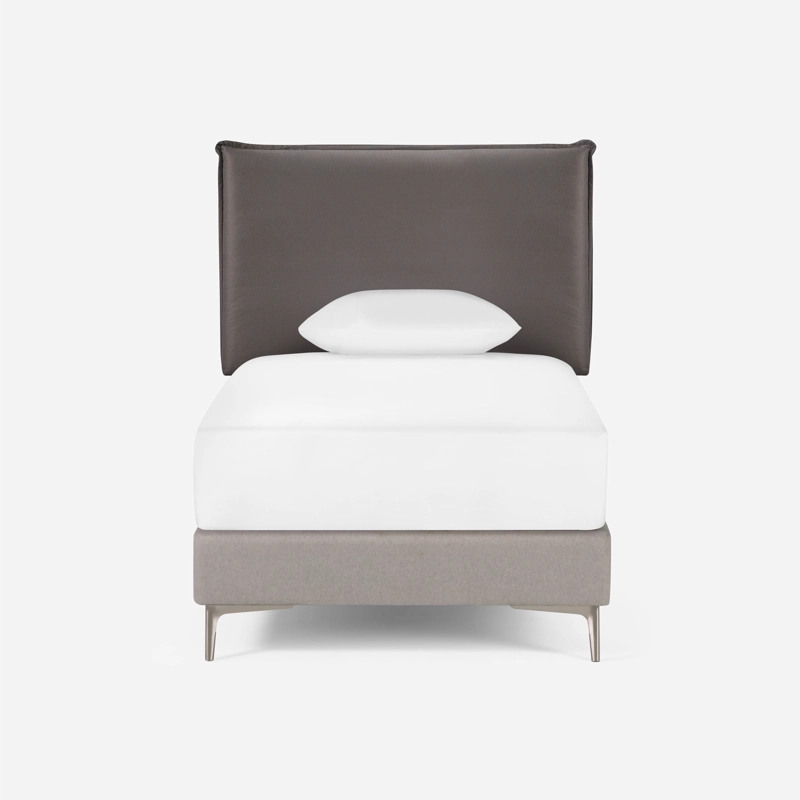 RESPALDO ROSEN MAURICE TELA CHOCOLATE 1,5 PLAZAS - 3