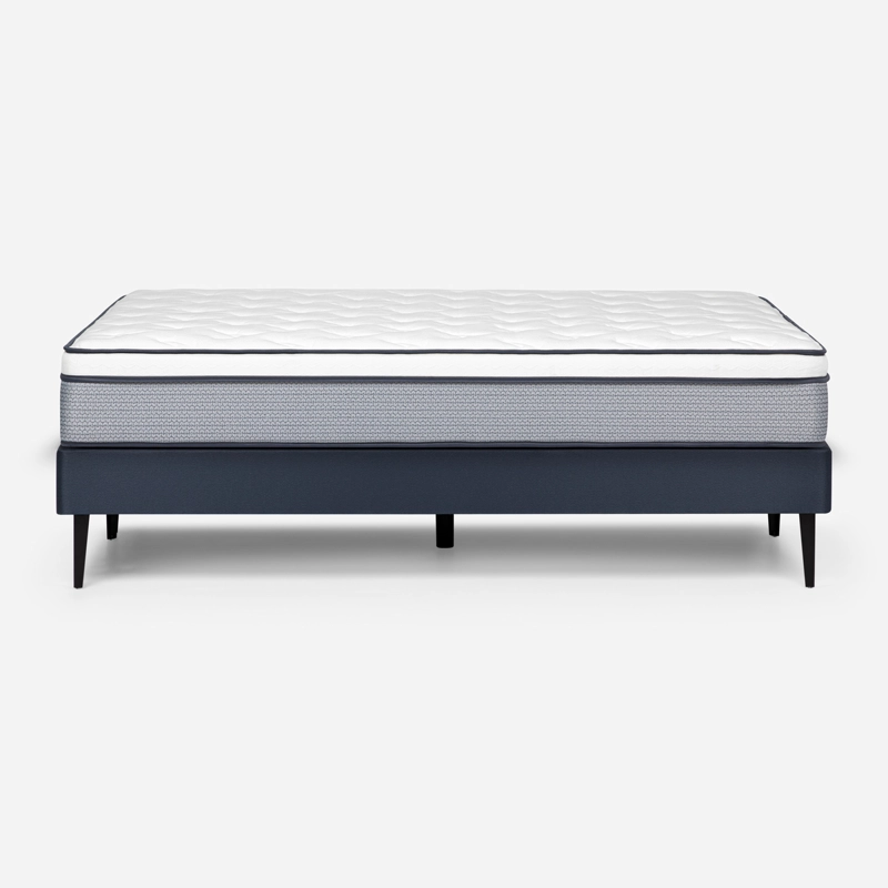 CAMA EUROPEA INDIE 2 PLAZAS PATA METALICA BASE D. 150X200 CM - 4