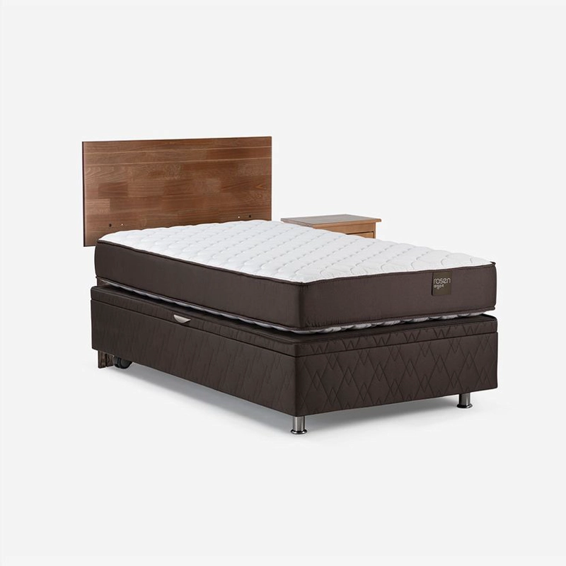 BOXET ERGO T NEW 1,5 PLAZAS 105X200CM+MUEBLES TABOR CARAMELO - 3
