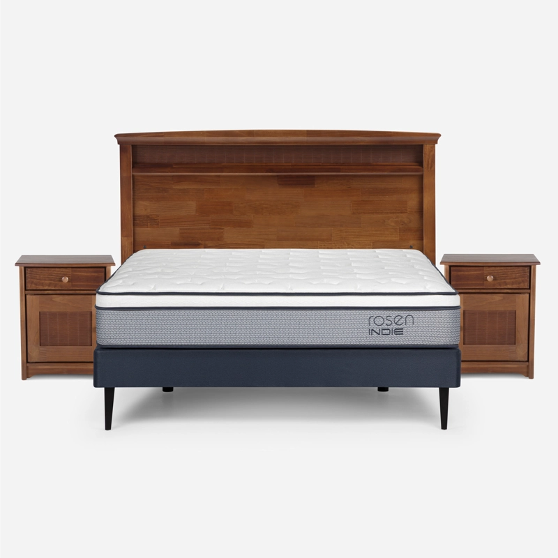 CAMA EUROPEA ROSEN  INDIE 2 PLAZAS + MUBLES VENETO - 1