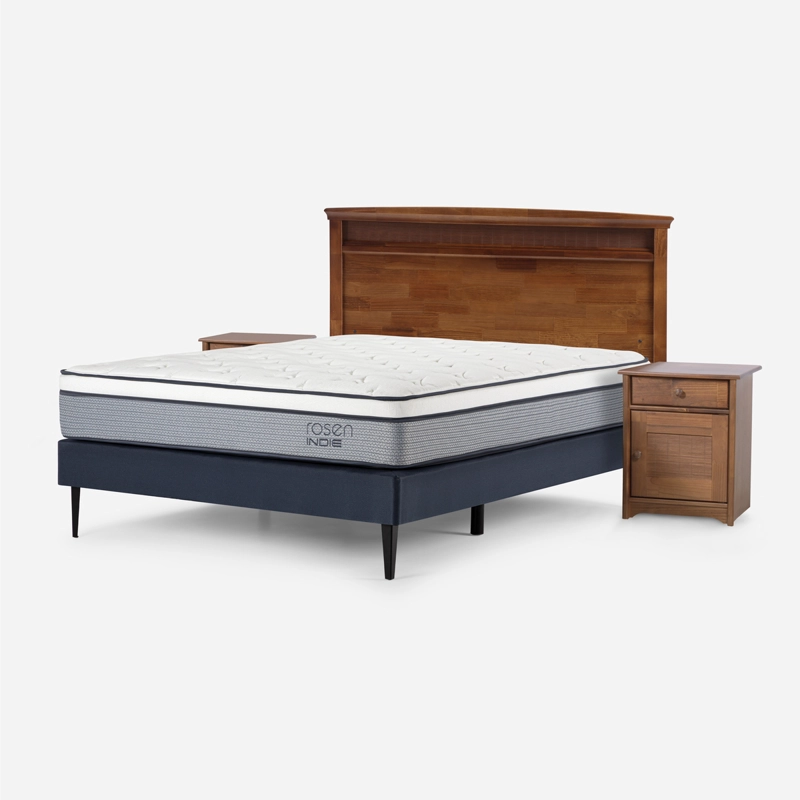 CAMA EUROPEA ROSEN  INDIE 2 PLAZAS + MUBLES VENETO - 6