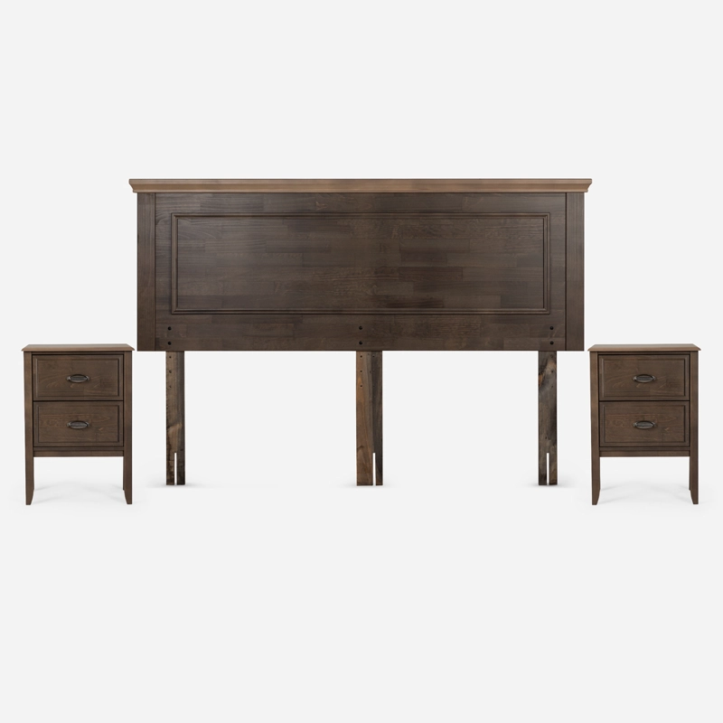 CAMA EUROPEA ROSEN AUTONOMY SKY KING + MUEBLES ANNA - 2