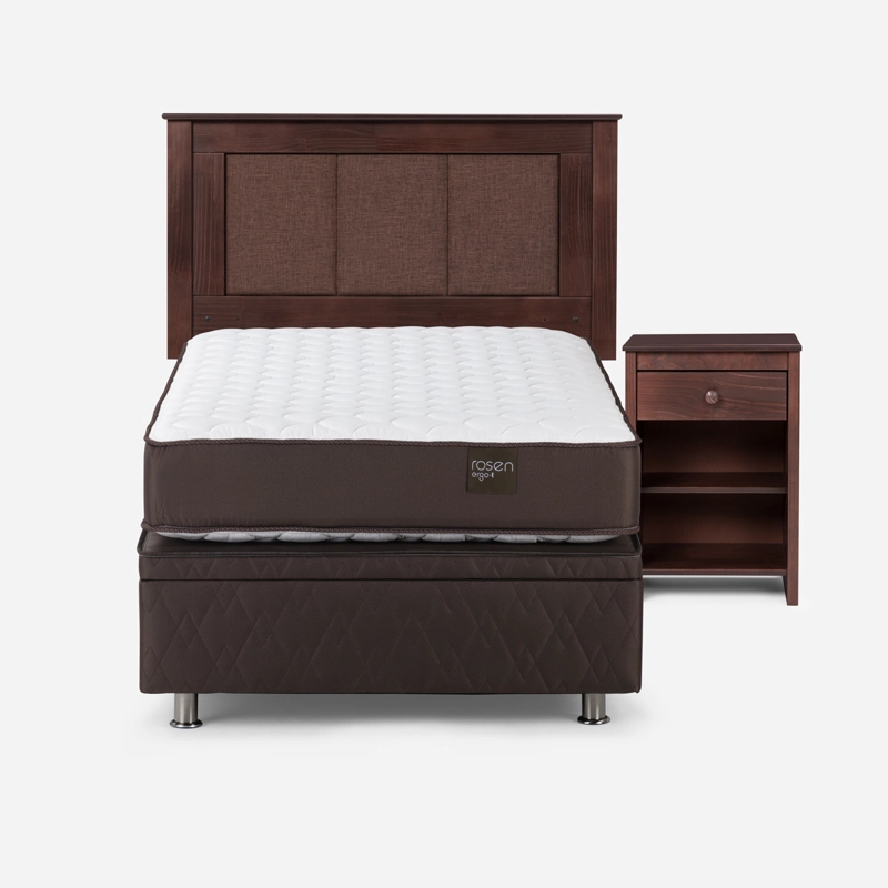 BOXET ERGO T NEW 1 PLAZA 90X200 CM + MUEBLES RACHEL - 1