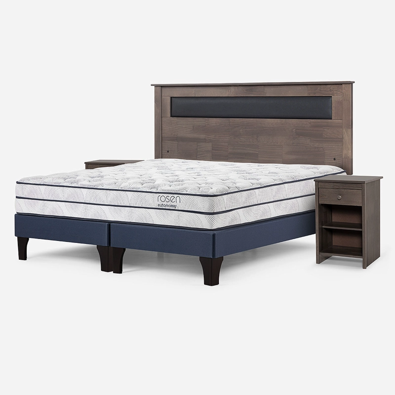 CAMA AUTONOMY SKY 2 PLAZAS + MUEBLES FERRARA - 2