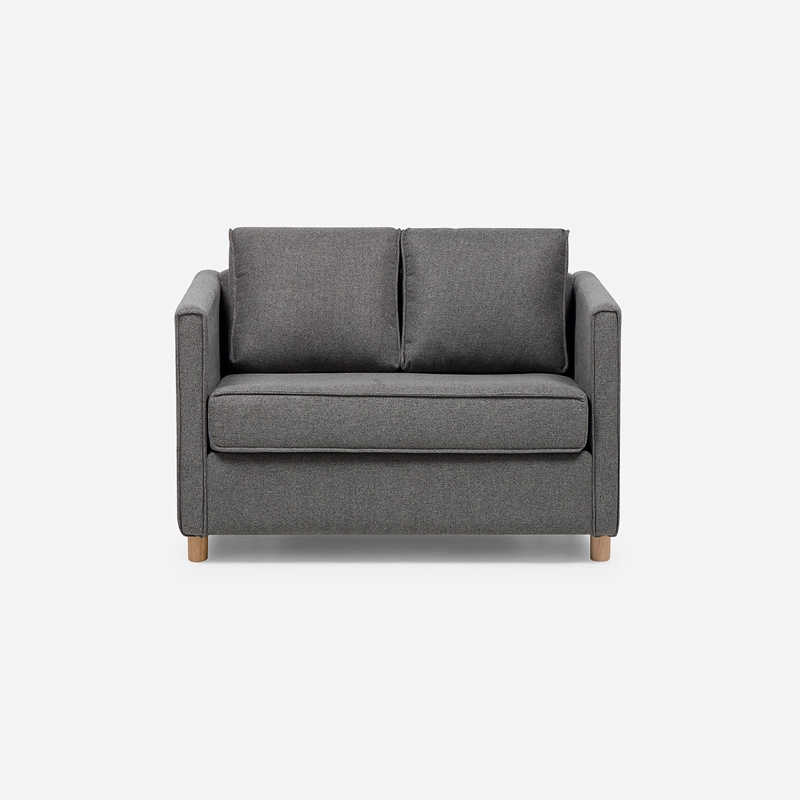 SOFA CAMA LIDO 1,5 CUERPOS TELA GRIS - 3