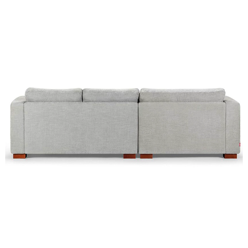 SOFA SECCIONAL ROSEN COPELAND IZQUIERDO TELA GRIS - 5
