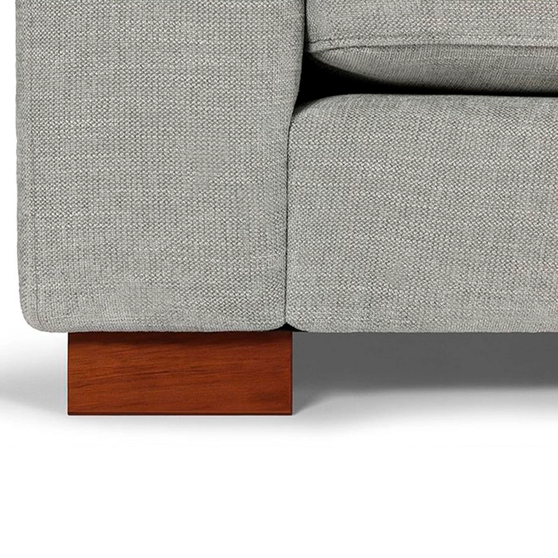 SOFA SECCIONAL ROSEN COPELAND IZQUIERDO TELA GRIS - 7
