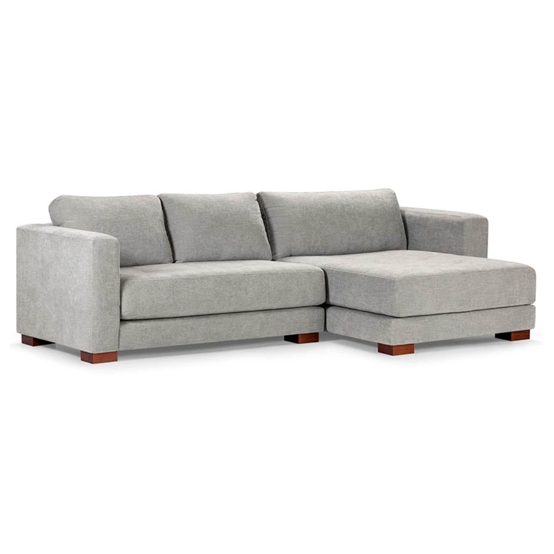 SOFA SECCIONAL ROSEN COPELAND DERECHO TELA GRIS - 1