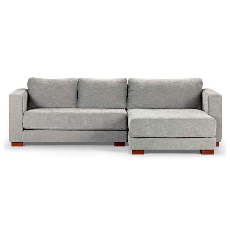 SOFA SECCIONAL ROSEN COPELAND DERECHO TELA GRIS - 2
