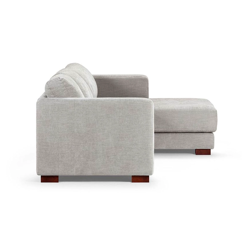 SOFA SECCIONAL ROSEN COPELAND DERECHO TELA GRIS - 3