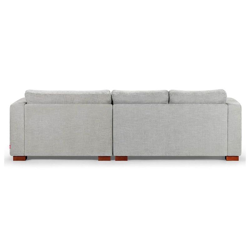 SOFA SECCIONAL ROSEN COPELAND DERECHO TELA GRIS - 5
