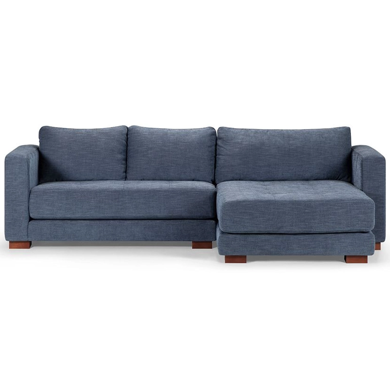 SOFA SECCIONAL ROSEN COPELAND DERECHO TELA INDIGO - 2