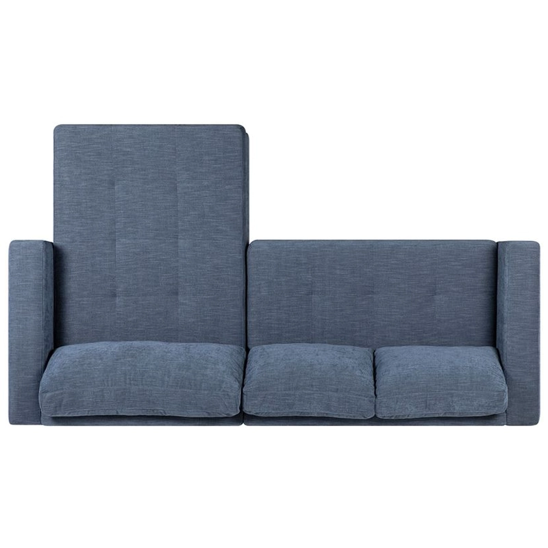 SOFA SECCIONAL ROSEN COPELAND DERECHO TELA INDIGO - 4