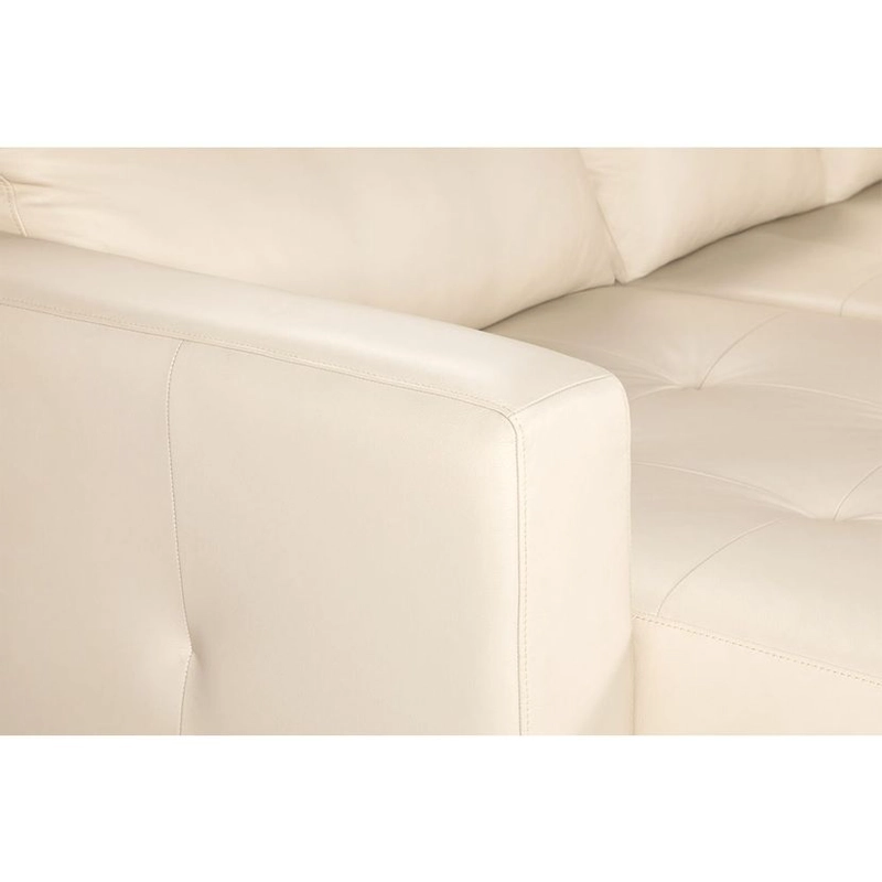 SOFA SECCIONAL ROSEN COPELAND IZQUIERDO CUERO ICE - 6
