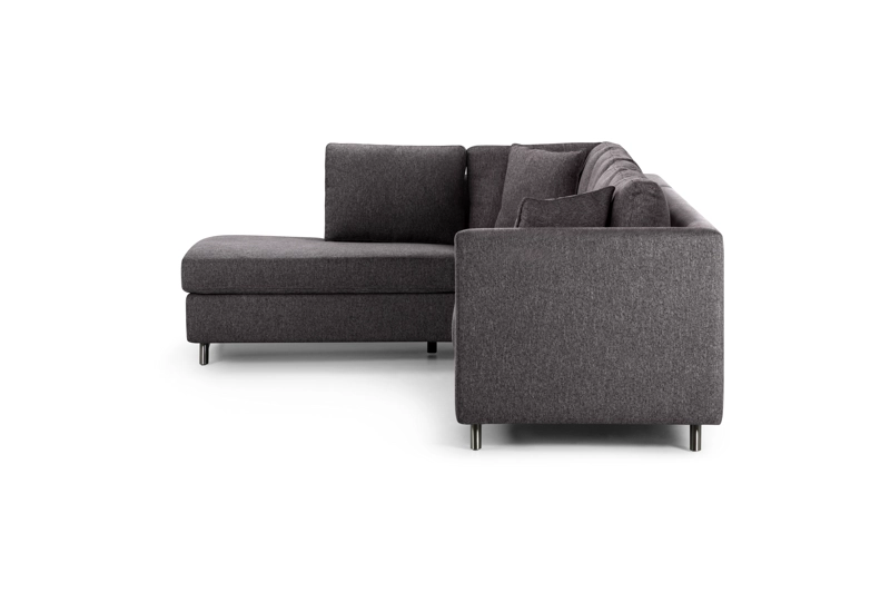 SOFA SECCIONAL ROSEN CARTER IZQUIERDO TELA CHARCOAL - 4