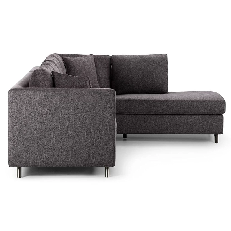 SOFA SECCIONAL ROSEN CARTER DERECHO COLOR CHARCOAL - 4