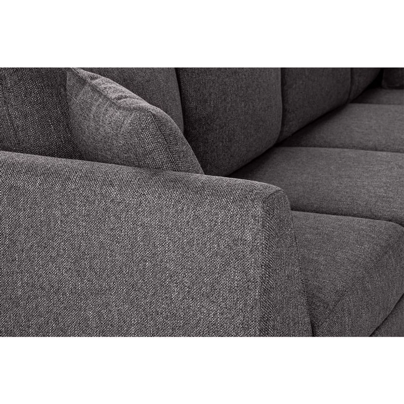 SOFA SECCIONAL ROSEN CARTER DERECHO COLOR CHARCOAL - 6