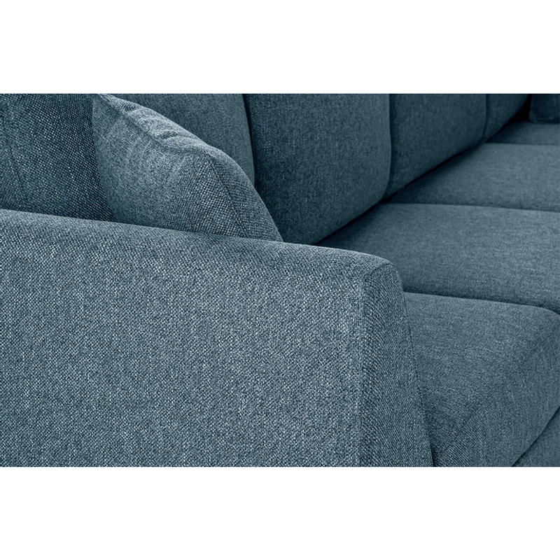 SOFA SECCIONAL ROSEN CARTER DERECHO TELA DENIM - 7
