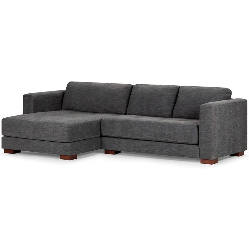 SOFA SECCIONAL ROSEN COPELAND IZQUIERDO TELA GRAFITO - 1