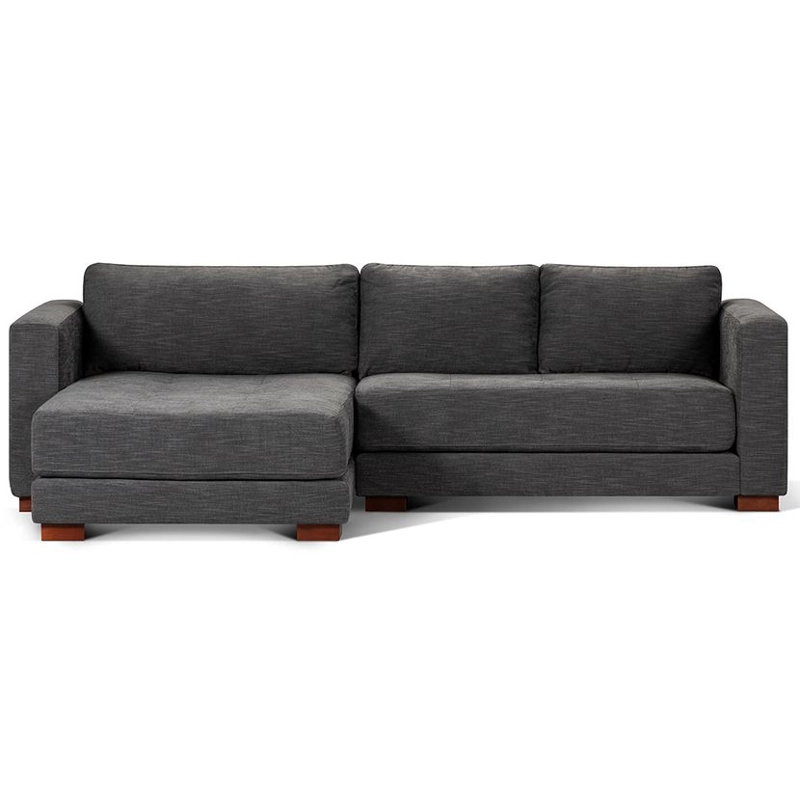 SOFA SECCIONAL ROSEN COPELAND IZQUIERDO TELA GRAFITO - 2