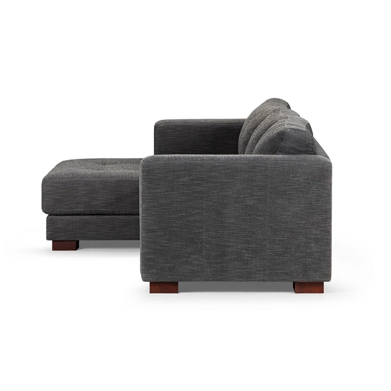 SOFA SECCIONAL ROSEN COPELAND IZQUIERDO TELA GRAFITO - 3