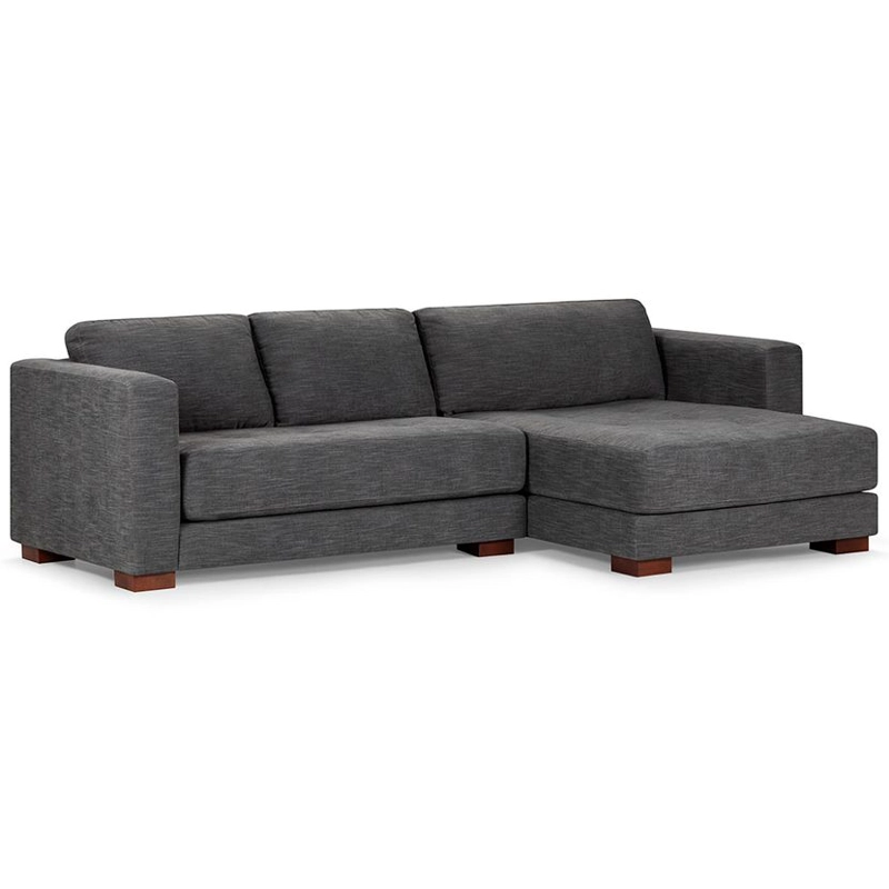 SOFA SECCIONAL ROSEN COPELAND DERECHO TELA GRAFITO - 1