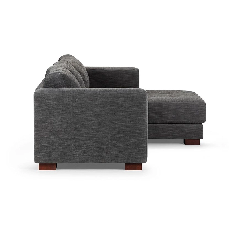 SOFA SECCIONAL ROSEN COPELAND DERECHO TELA GRAFITO - 3