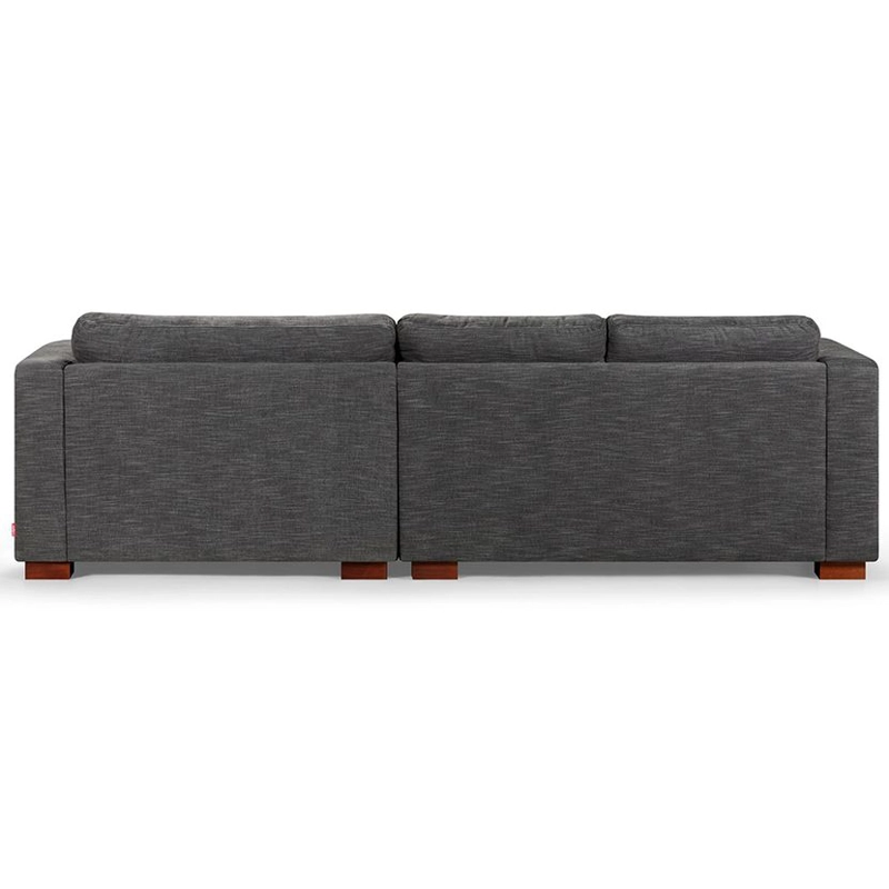 SOFA SECCIONAL ROSEN COPELAND DERECHO TELA GRAFITO - 5