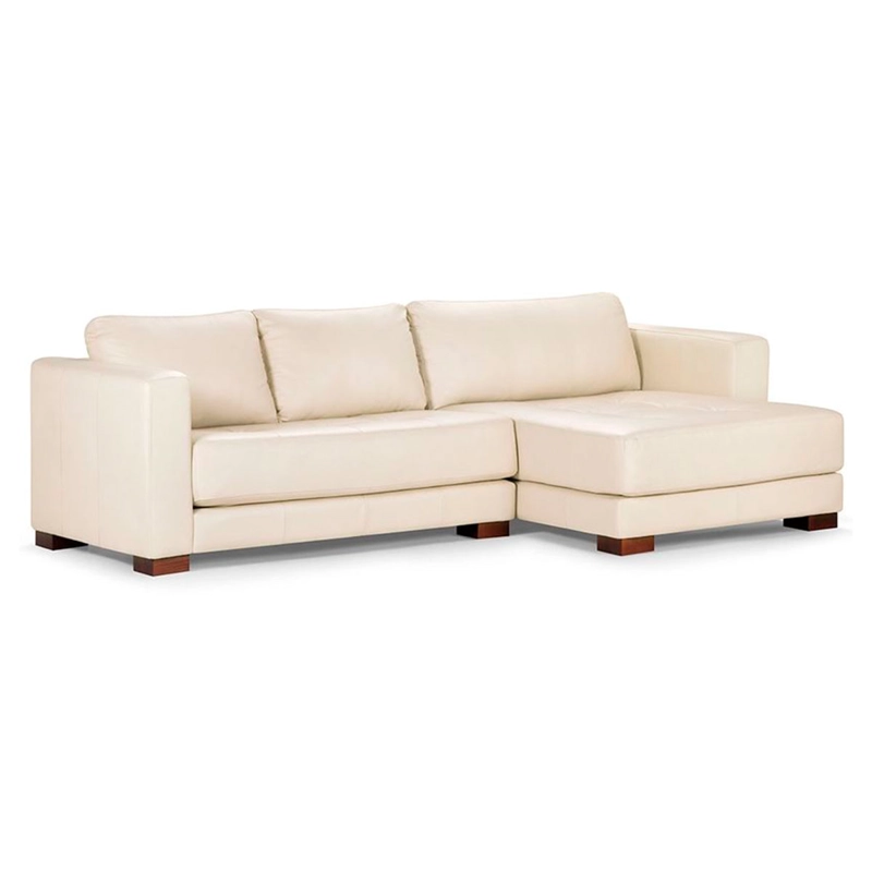 SOFA SECCIONAL ROSEN COPELAND DERECHO CUERO ICE - 1